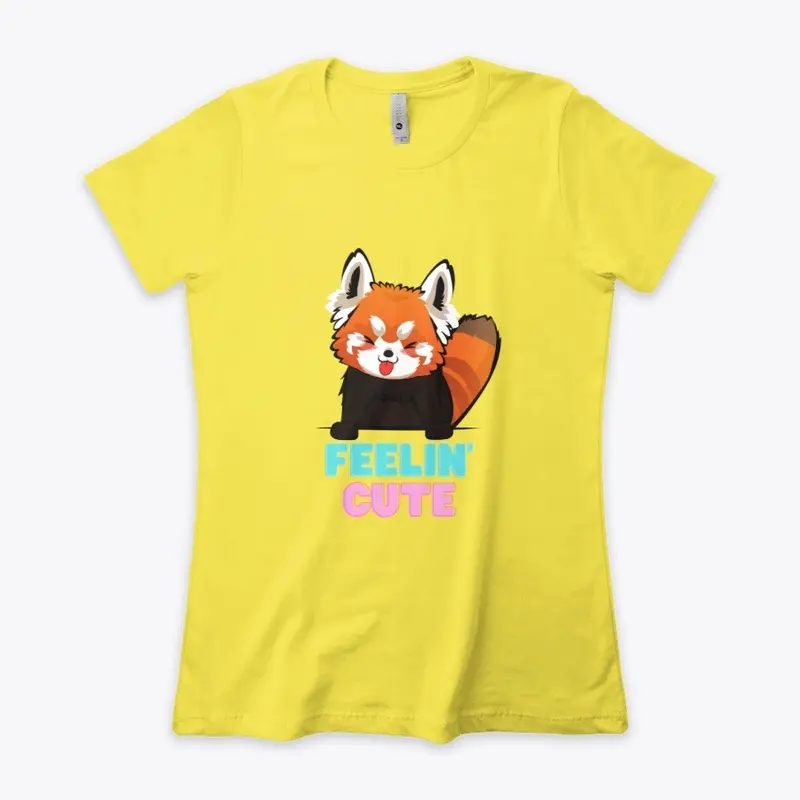 Feeling cute red panda edition